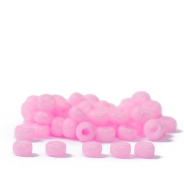 11/0 Miyuki Rocailles beads, round (approx. 2 mm), colour: Pink Opaque, 23,5 gr.