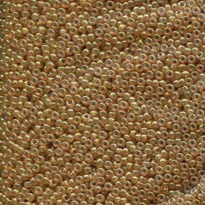 15/0 Miyuki Rocailles Perlen, Rund (ca. 1,5 mm), Farbe: Spice, Röhrchen mit ca. 8,2 Gramm
