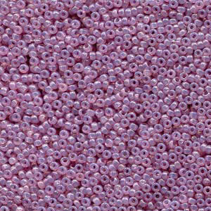 15/0 Miyuki Rocailles Perlen, Rund (ca. 1,5 mm), Farbe: Thistle, Röhrchen mit ca. 8,2 Gramm