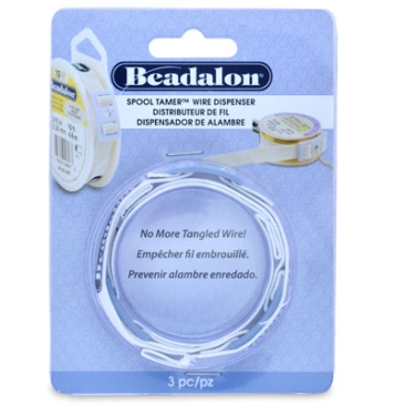 Beadalon Spool Tamer for neat storage of wire spools, contents 3 pcs.