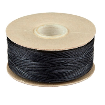 Beadalon Nymo Thread B, diameter 0.20 mm zwart, lengte 59 meter