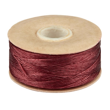 Beadalon Nymo Thread D, diameter 0.30 mm, bordeaux, lengte 59 meter