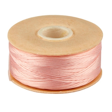 Beadalon Nymo Thread D, diameter 0.30 mm, roze, lengte 59 meter