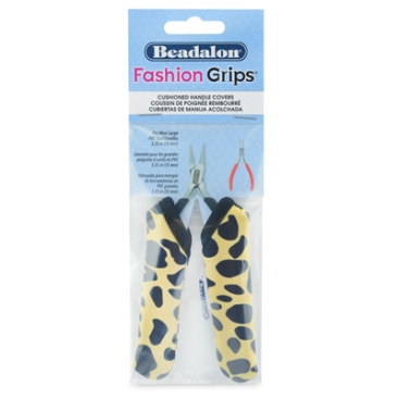 Beadalon Fashion Grips Cheetah groß