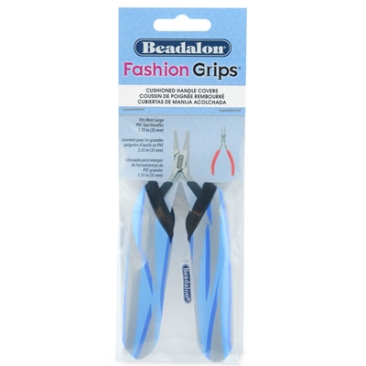 Beadalon Fashion Grips tigre bleu grande taille