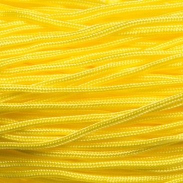 Corde à voile, diamètre 2 mm, 10 mètres, jaune