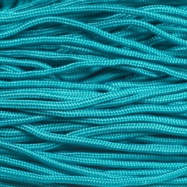Corde à voile, diamètre 2 mm, 10 mètres, bleu turquoise