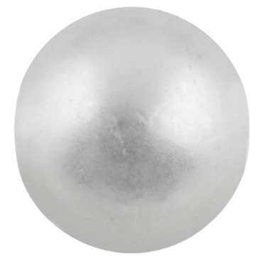 CM metal bead ball, 10 mm, silver coloured