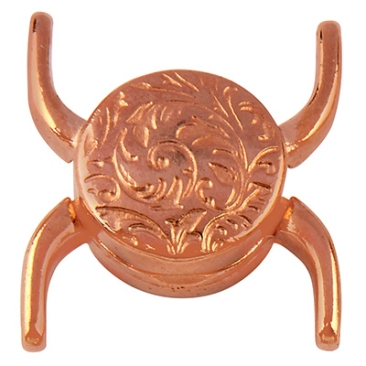 Cimbaal magneetsluiting Souda II voor Delica kralen, kleur: rose gold plated