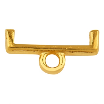 Cymbal Topolia II-Delica end piece, gold-plated