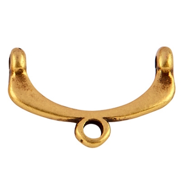 Cymbal FresII-11/0 Rocaille end piece, antique bronze coloured