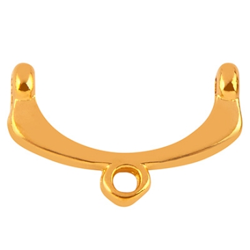 Cymbal FresII-11/0 Rocaille end piece, gold plated