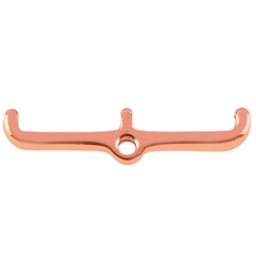 Cymbal Skafi III-11/0 end piece, rose gold plated