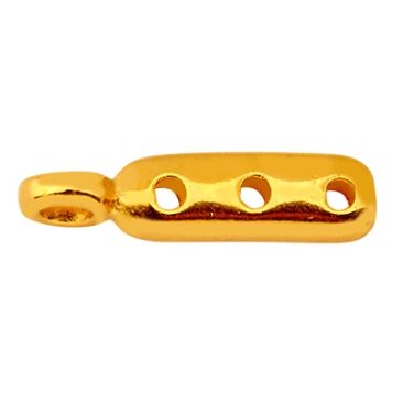Cymbal Zakros-8/0 Rocaille end piece, gold plated