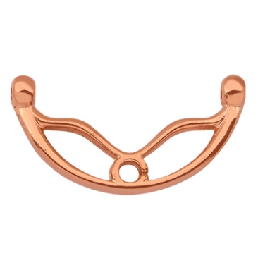 Cymbal Sitanos II-8/0 BD end piece, rose gold plated