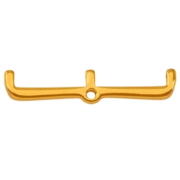 Cymbal Maronia III-8/0 end piece, ring gold plated