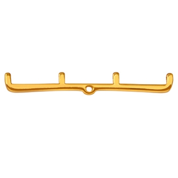Cymbal Maronia IV-8/0 end piece, ring gold plated