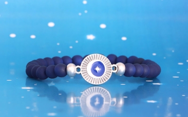 Polaris bracelet moon dark blue