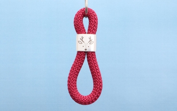 Sail Rope Keychain with Intermediate Stag