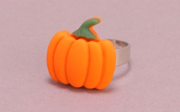 Halloween Ring Kürbis