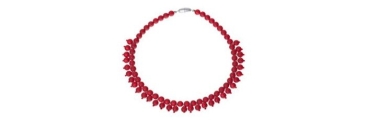 Statement Necklace Signal Red