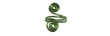 Snail Ring Green