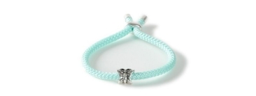 Sliding Bracelet with Sail Rope Butterfly