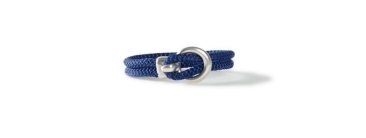 Cordage Bracelet with Sail Rope Dark Blue