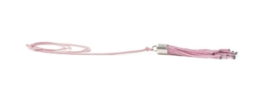 Chains with Tassel Pendant Rocailles Pink