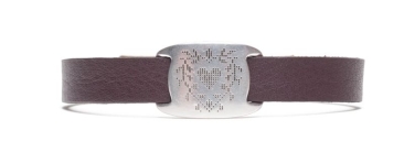 Milano Leather Bracelet Heart