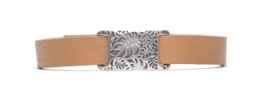 Milano Leather Bracelet Flora