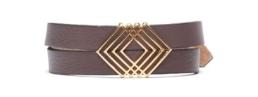 Bracelet with Slider Beads Rhombus