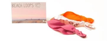 Beach Loops Mélange rose-orange