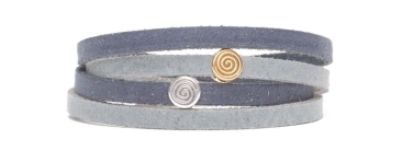 Craft Leather Spiral Bracelet