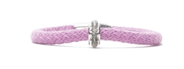 Bracelet RoyaL Lilac avec corde à voile