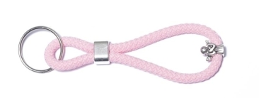 Sail Rope Keychain Pink