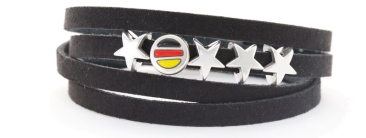 Football bracelet with mini sliders for the World Cup
