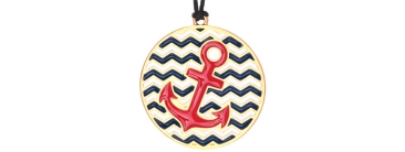 Maritime Chain Anchor Red
