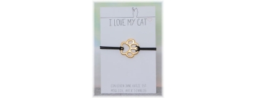 Bijoux pour les amis des animaux - Bracelet élastique pour chats
