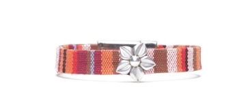 Ethnoband-Armband mit Screws Blüte