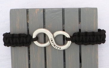 Men's Jewellery Sail Cord Bracelet with Macrame Knot