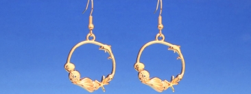 Ohrringe für Meerjungfrauen mit Muscheln