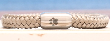 Bracelet en corde à voile avec patte en corde à voile de 8 mm