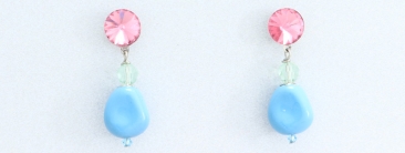 Ohrringe mit Perlen von Preciosa Nacre Elliptic