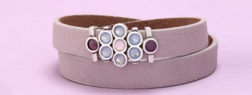 Bracelet avec sliders et Preciosa Flat Backs
