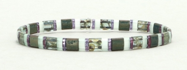 Bracelet élastique avec perles Tila Mix Sherwood Forest