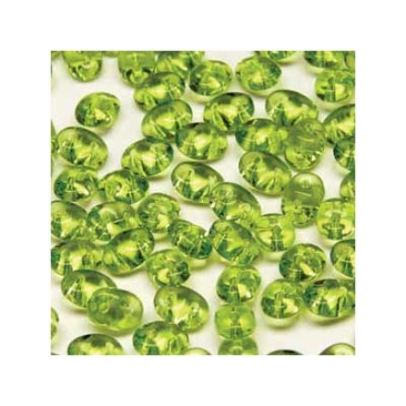 Matubo Superduo Beads, 2,5 x 5 mm, colour Olivine , Tube with approx. 22,5 gr