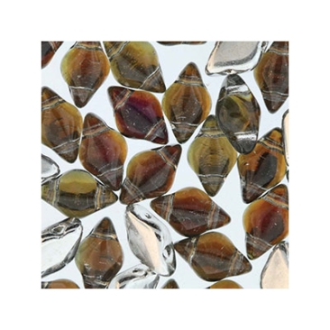 Matubo Gemduo Perlen, 8 x 5 mm, Farbe: Backlight Menthol, Röhrchen mit ca. 8 gr.