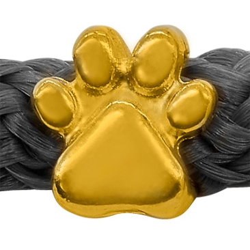 Grip-It Slider Paw, for straps up to 5mm diameter, gold-plated