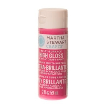 Martha Stewart Multi Surface Acrylic Paint, amaranth, 59 ml